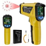 Thermom�tre industriel de haute pr�cision, thermom�tre infrarouge laser, sonde de temp�rature infrarouge ...