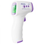 Thermom�tre infrarouge pour avant - bras, adultes, sans contact, avec �cran lcd et fonction m�moire. ...