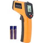 Thermomtre infrarouge, thermomtre infrarouge laser sans contact de - 50 c  550 c, cran lcd rtroclair ...