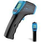 Thermometre infrarouge, pistolet de temperature laser numerique sans contact - 58 �f a 1112 �f ( - 50 ...