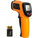 Thermom�tre infrarouge, sans contact laser thermom�tre infrarouge de - 50�c � 400�c, ecran lcd r�tro�clair� ...