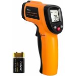 Thermom�tre infrarouge, sans contact laser thermom�tre infrarouge de - 50�c � 400�c, ecran lcd r�tro�clair� ...