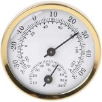 Thermom�tre int�rieur analogique hygrom�tre - affichage temp�rature / humidit�