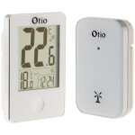 Otio - thermomtre intrieur / extrieur avec capteur sans fil - blanc