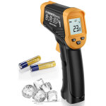 Thermometre laser, - 50�c - 600�c ( - 58�f - 1112�f) thermometre infrarouge num�rique sans contact, pour ...