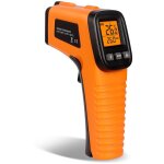 Thermometre laser, thermometre infrarouge - 50  c - 550  c, lcd afficher le thermomtre  paramtre ...