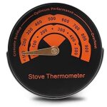 Thermomtre magntique pour pole  bois, pole  gaz et pole  granuls