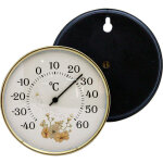 Thermom�tre mural suspendu pr�cis pour int�rieur et ext�rieur compteur de temp�rature ambiante pour sauna ...