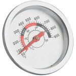 Thermom�tre num�rique bim�tallique multifonction avec sonde en acier inoxydable pour barbecue