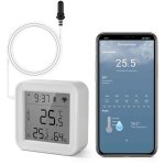 Thermom�tre num�rique int�rieur / ext�rieur avec wi - fi, hygrom�tre et alarme - id�al pour r�frig�rateur, ...