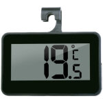 Thermom�tre num�rique mini pour r�frig�rateur, thermom�tre �tanche pour cong�lateur avec crochet, �cran ...