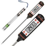 Jalleria - thermomtre numrique  stylo sonde pour aliments thermomtre alimentaire de - 50 c  environ ...