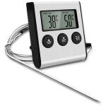 Thermom�tre � viande pour cuisson thermom�tre alimentaire avec sonde pour griller viande barbecue l'eau ...