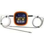 Thermom�tre � viande � double sonde, thermom�tre alimentaire � �cran tactile avec lecture instantan�e ...