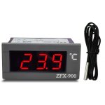 Thermom�tre zfx - 900 indicateur de temp�rature int�gr� panneau d'affichage de temp�rature num�rique ...