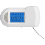 Thermoplongeur pour radiateur sche - serviettes e700w - avec thermostat numrique blanc - deux puissances ...