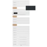 Thermor allure 3 classique s�che - serviettes �lectrique connect� ardoise 750w m�t � gauche - 483230