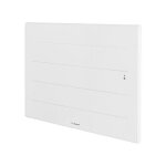 Thermor - radiateur ovation 3 1000w blanc horizontal connect� extra - plat chaleur douce
