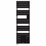 Thermor - radiateur sche - serviettes riviera 2 mixte avec soufflerie 2000w noir carbone 490239