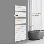 Thermor - sche - serviettes lectrique allure 3 classique 750w mt  gauche avec entretoises en chne ...