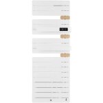 Thermor - s�che - serviettes soufflant allure 3 virtuose - 1750w (750 + 1000) m�t � droite avec entretoises ...