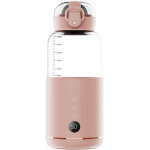 Thermos chauffe - biberon portable sans fil, bouteille chauffante � temp�rature constante, bouilloire ...