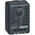 Legrand - thermostat d'ambiance - pour coffret ou armoire - fixation sur rail 034847