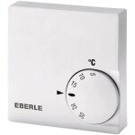 Thermostat d'ambiance montage apparent (en saillie) eberle rtr - e 6121 programme journalier 5 � 30 �c ...