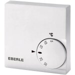Thermostat d'ambiance montage apparent (en saillie) eberle rtr - e 6121 programme journalier 5 � 30 �c ...