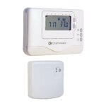 Chaffoteaux - thermostat d'ambiance sans fil contact sec programmable easy control r compatible toutes ...