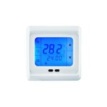 Thermostat pour chauffage au sol lectrique avec cran tactile - ht07 - bernstein