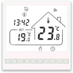 Thermostat connect� pour chaudi�re � gaz - jinfgerne - programmable intelligent, compatible avec alexa ...