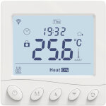 Thermostat connect� wifi chauffage plancher chauffant � eau, calendrier et t�l�commande sans hub, compatible ...