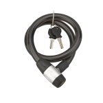 Thirard - antivol � cl� scorp, c�ble acier, moto, 15mmx0. 85m, 2 cl�s, noir