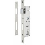 Boitier de serrure encastrable  cylindre pour menuiserie mtallique, axe 32mm, bouts carrs, zingu ...