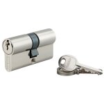 Thirard - cylindre de serrure double entr�e sa, 30x30mm, anti - arrachement, nickel, 3 cl�s - thirard ...