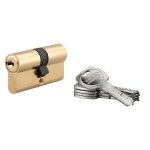 Thirard - cylindre de serrure double entr�e trafic 6, 30x30mm, anti - arrachement, anti - per�age, laiton, ...