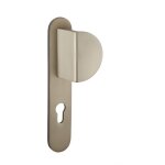 Thirard - ensemble de poign�es pour porte d'entr�e pali�re chantilly trou de cylindre, carr� 7mm, entr'axes ...