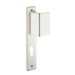 Thirard - ensemble de poign�es, porte d'entr�e, pali�re picardie trou de cylindre, carr� 7mm, entr'axes ...