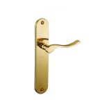Thirard - ensemble de poign�es pour porte int�rieure marianne sans trou, carr� 7mm, entr'axes 195mm, ...