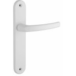 Thirard - ensemble de poign�es pour porte int�rieure sultane sans trou, carr� 7mm, entr'axes 195mm, blanc ...