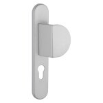 Thirard - ensemble de poign�es pour porte pali�re sultane trou de cylindre, carr� 7mm, entr'axes 195mm, ...