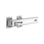 Entrebailleur pour porte d'entr�e, taquet d'arr�t, 148mm, inox - thirard