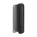 Thirard - g�che � visser pour serrure en applique pour portail, noir 9005