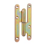 Paumelle de paris porte d'entr�e / d'int�rieur, 110x55mm, acier, droite - thirard