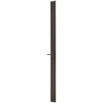 Thirard - serrure en applique r�versible 3 points lat�raux tribando a2p, marron, pour porteur hauteur ...