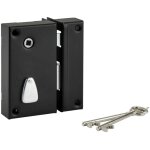 Thirard serrure applique verticale 6 gorges,  fouillot, coffre 75x130mm, version droite, 2 cls, finition ...