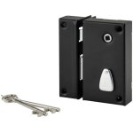 Thirard serrure applique verticale 6 gorges, � fouillot, coffre 75x130mm, version gauche, 2 cl�s, finition ...