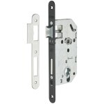 Thirard - serrure encastrable monomax nf pour cylindre europ�en, axe 45mm, bouts ronds, t�ti�re noire ...