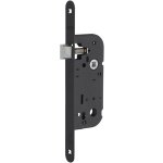 Thirard serrure  encastrer rversible, axe 40x70 mm bec de cane, finition noir